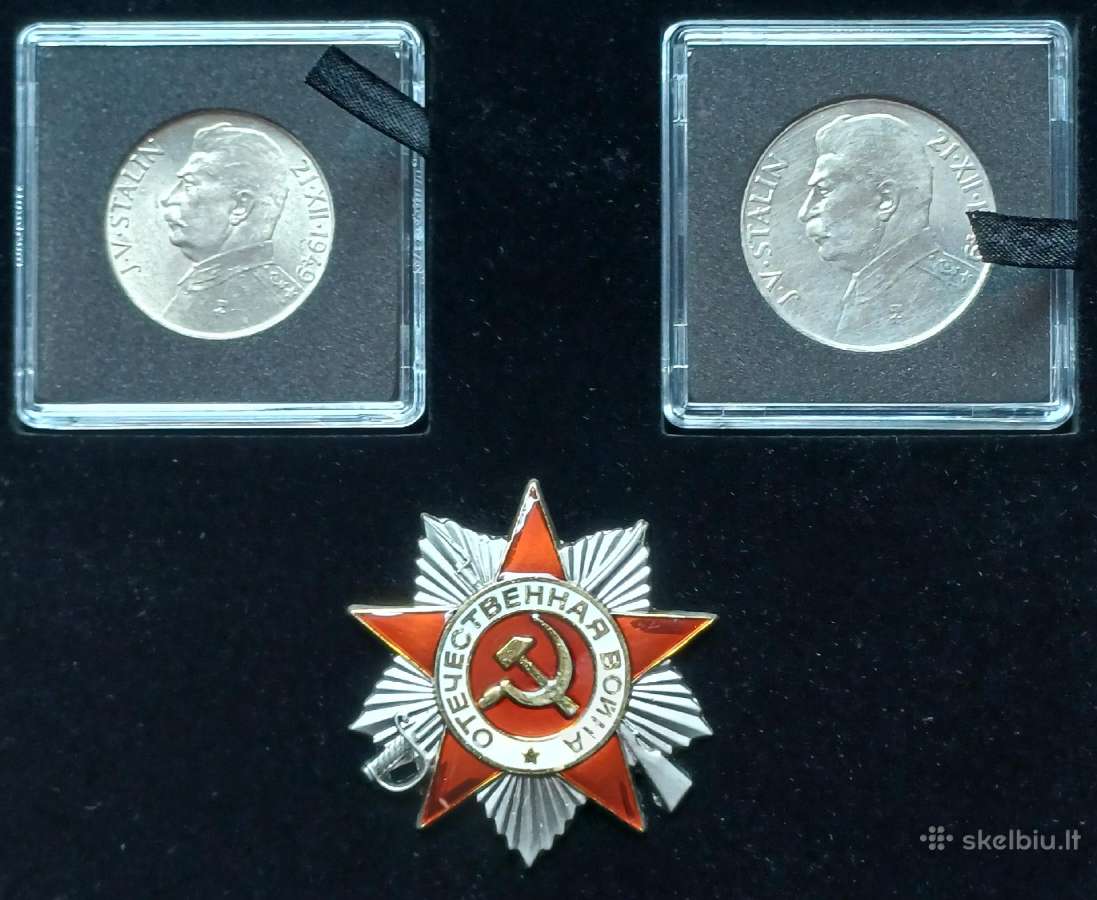 Čekoslovakija sidabras Stalinas.