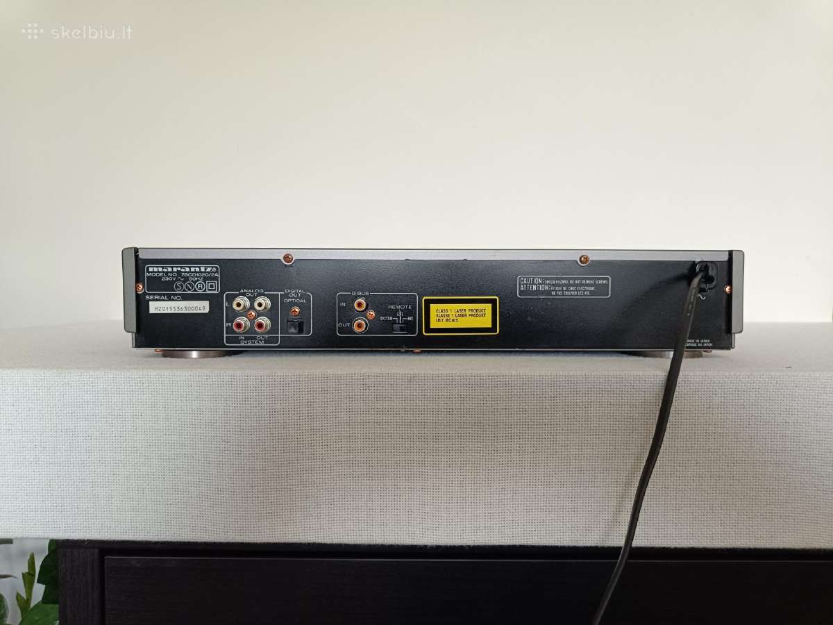 Marantz 75 CD-1020/2a slim CD grotuvas - nuotraukos Nr. 10