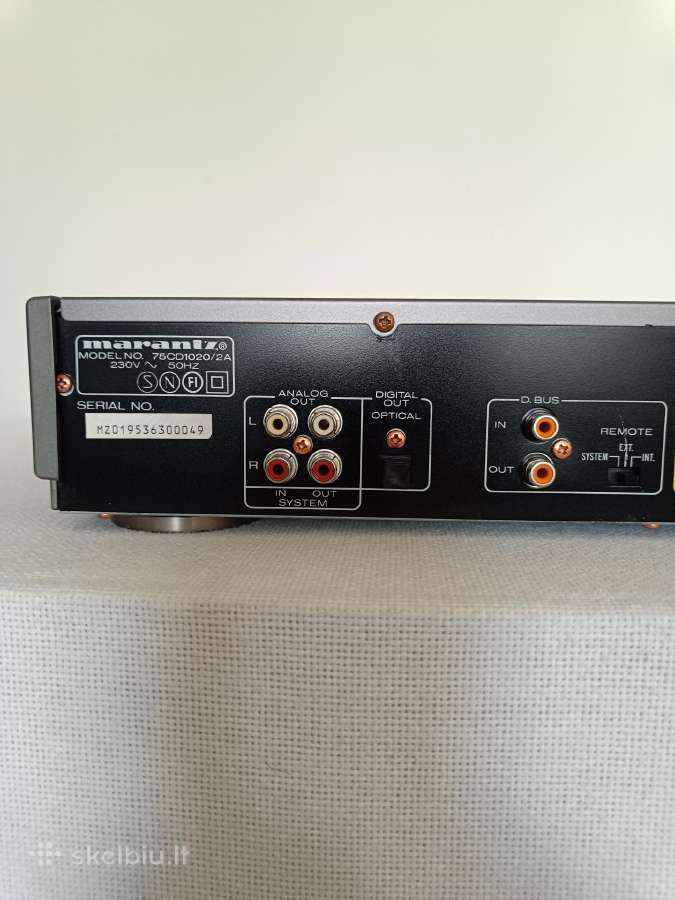 Marantz 75 CD-1020/2a slim CD grotuvas - nuotraukos Nr. 11