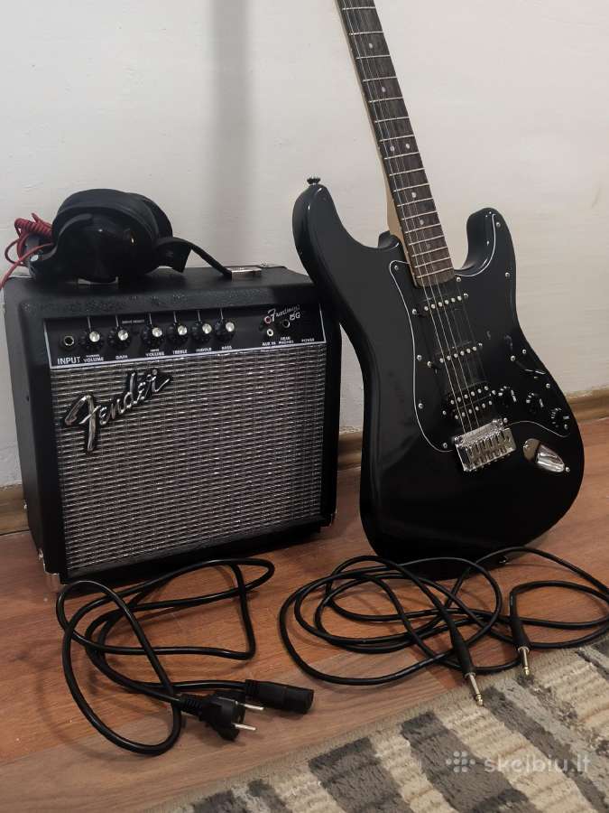 Squier Hss stratocaster gitaros komplektas