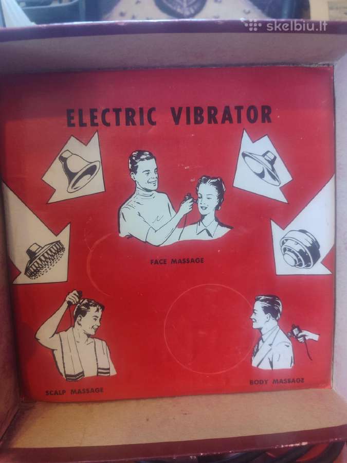 Vintažinis vibratorius Masažuoklis
