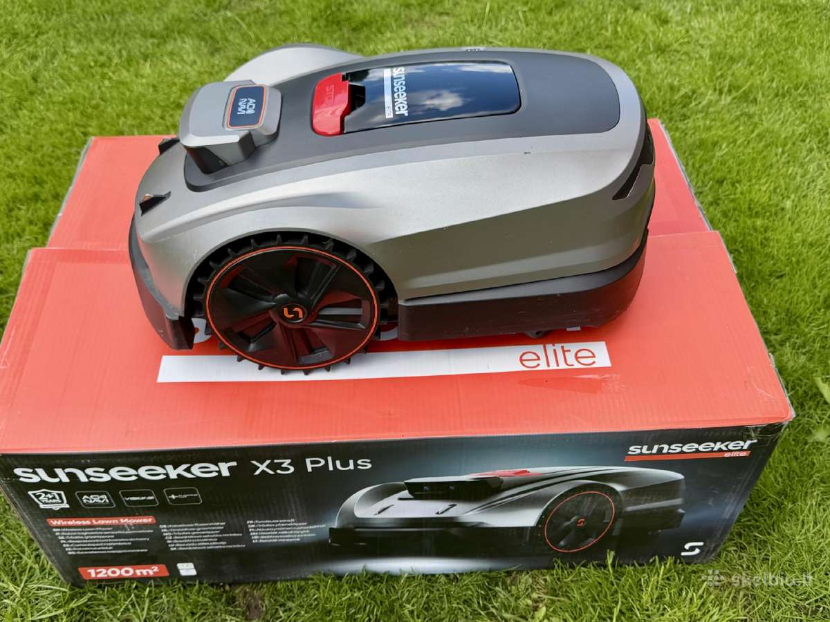 Vejos robotas Sunseeker x3 plius