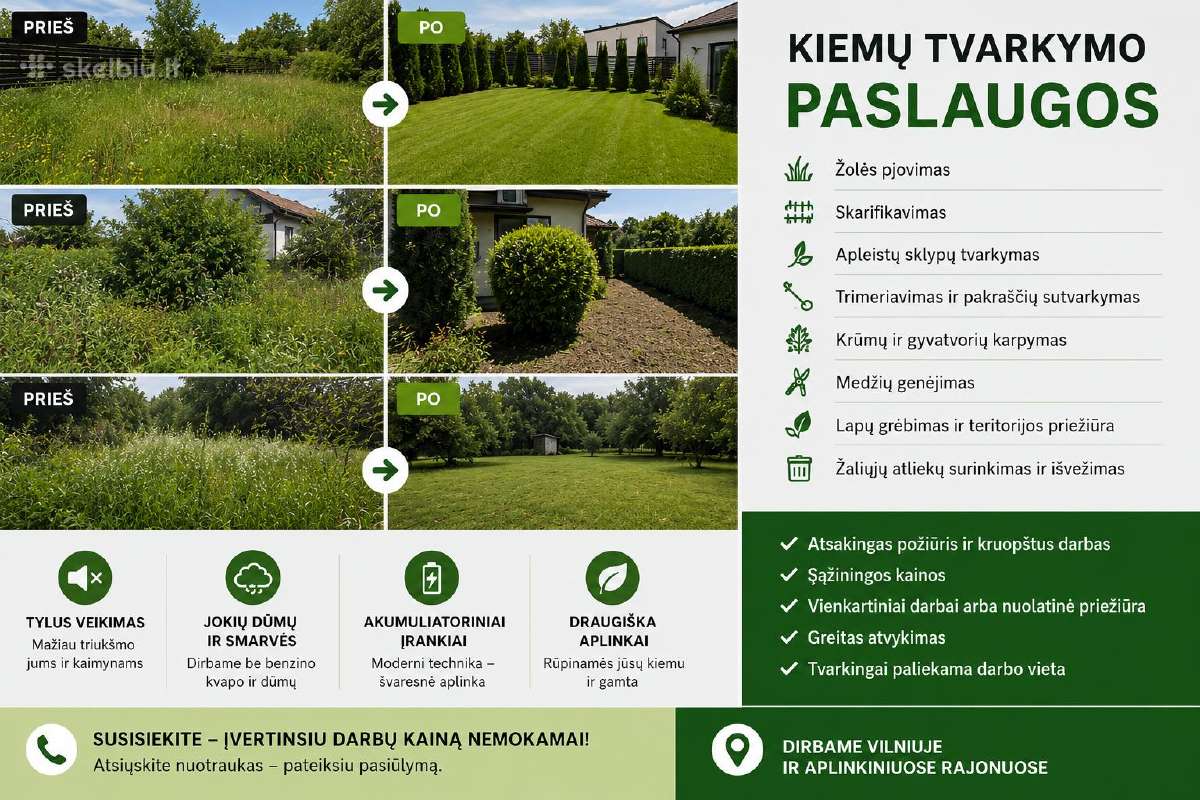 Kiemų Tvarkymo Paslaugos