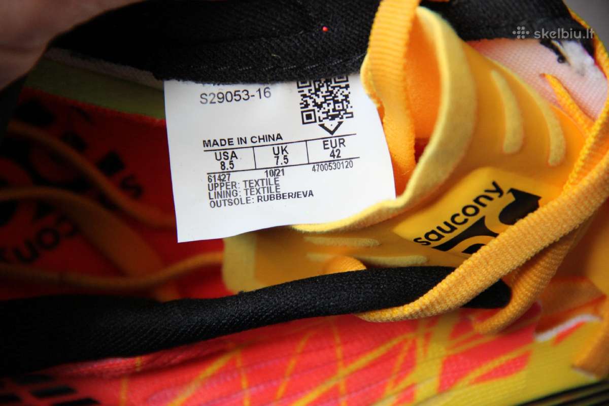 Saucony 42d bėgimo bateliai - nuotraukos Nr. 4