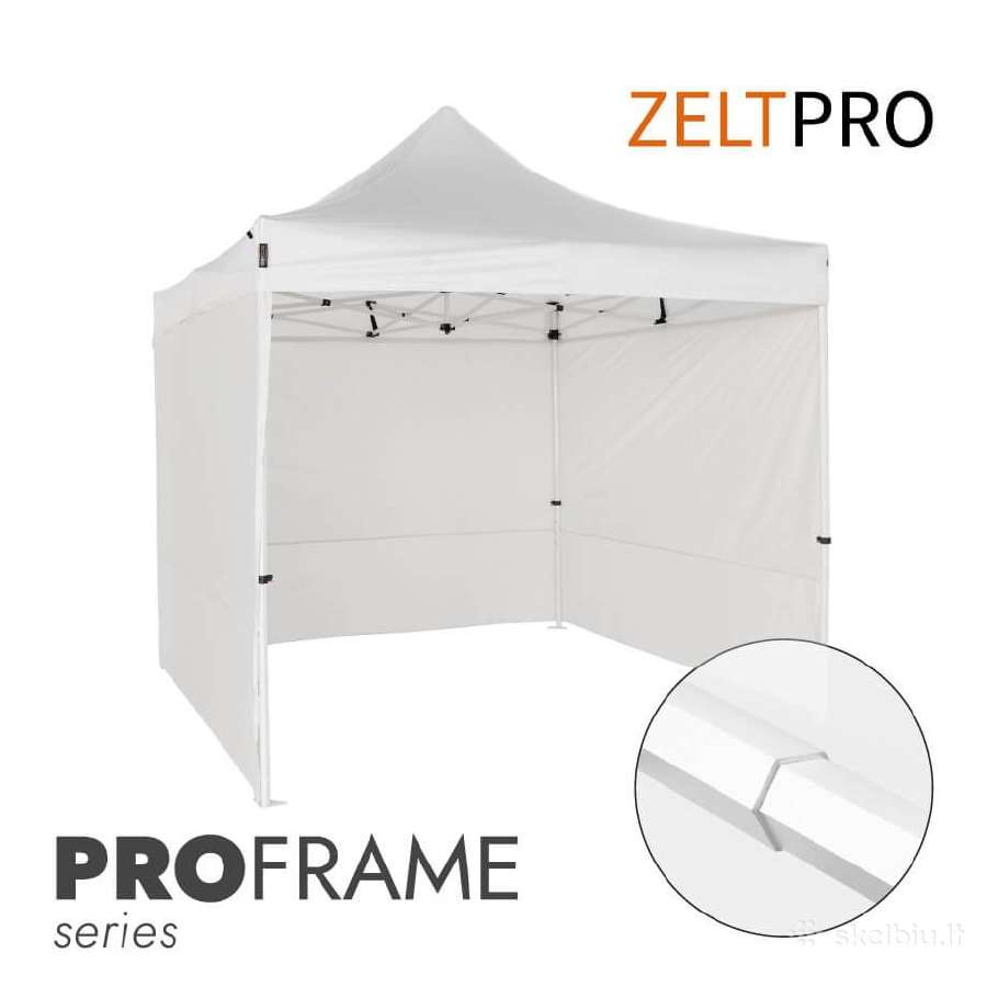 Prekybinė palapinė 3x3, balta, Zeltpro - Pigiau - nuotraukos Nr. 2