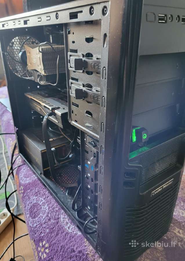 Naudotas Pc (Amd Fx Quad Core 4.2ghz, Rx580-8gb)