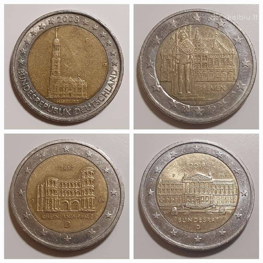 Proginės 2 eurų monetos - nuotraukos Nr. 2