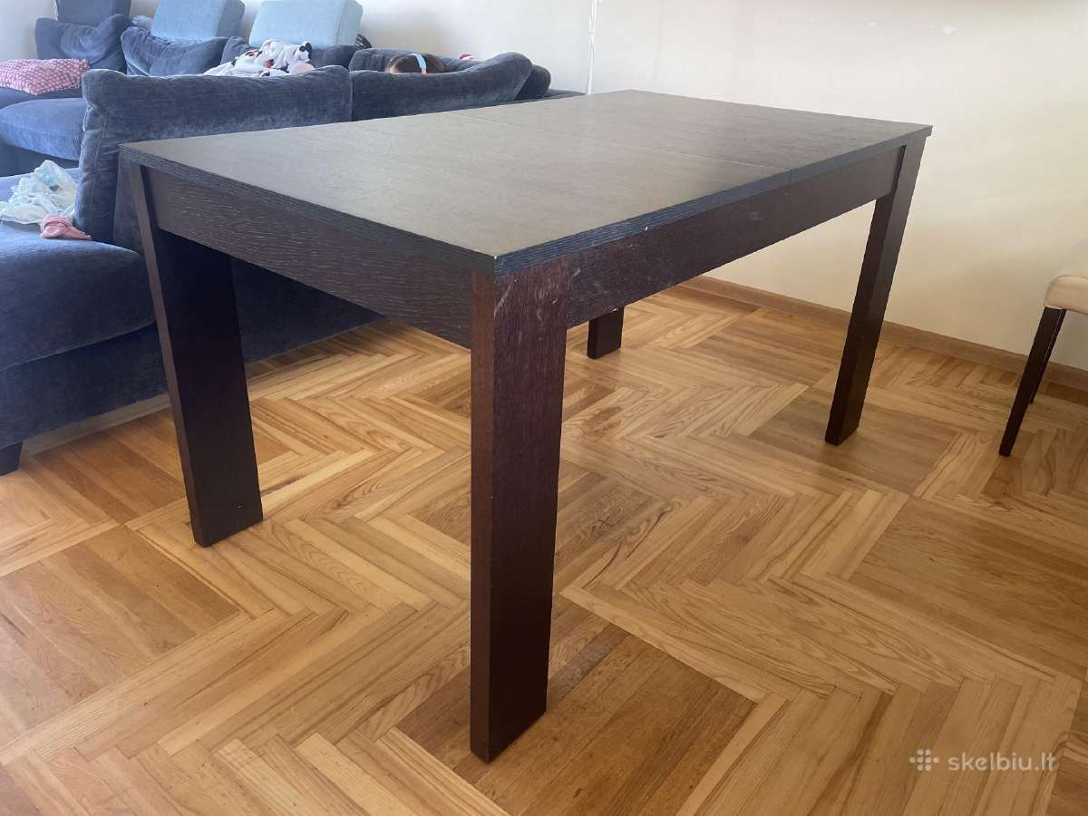 Valgomojo stalas su išskleidimo funkcija - nuotraukos Nr. 3