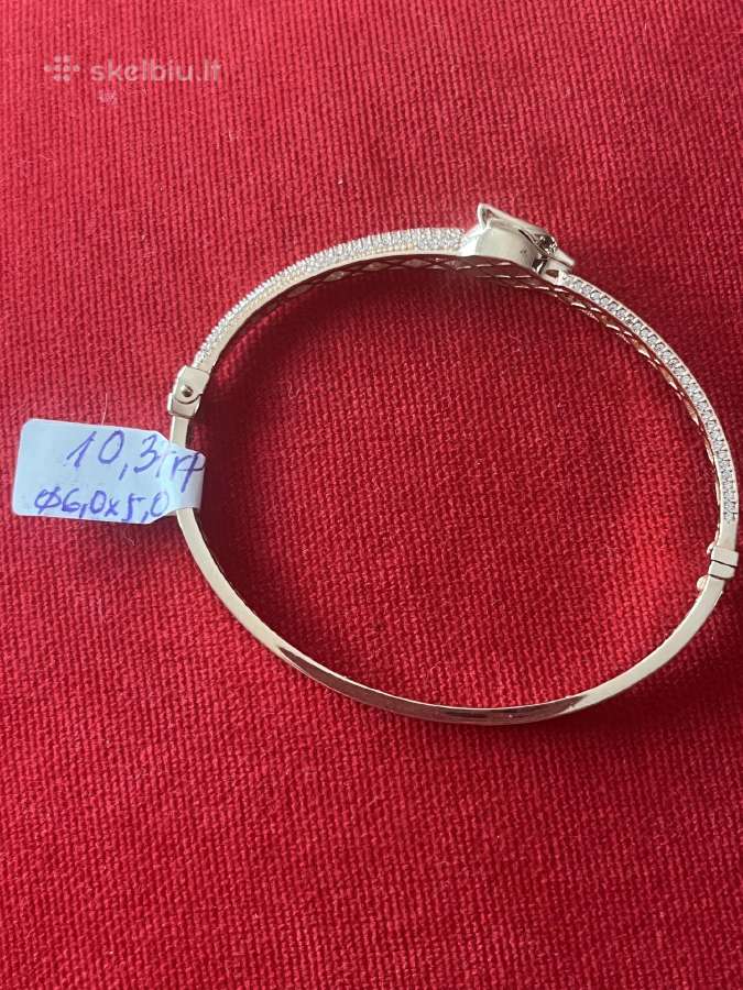 Išskirtinė auksinė cartier apyrankė-lankas - nuotraukos Nr. 26