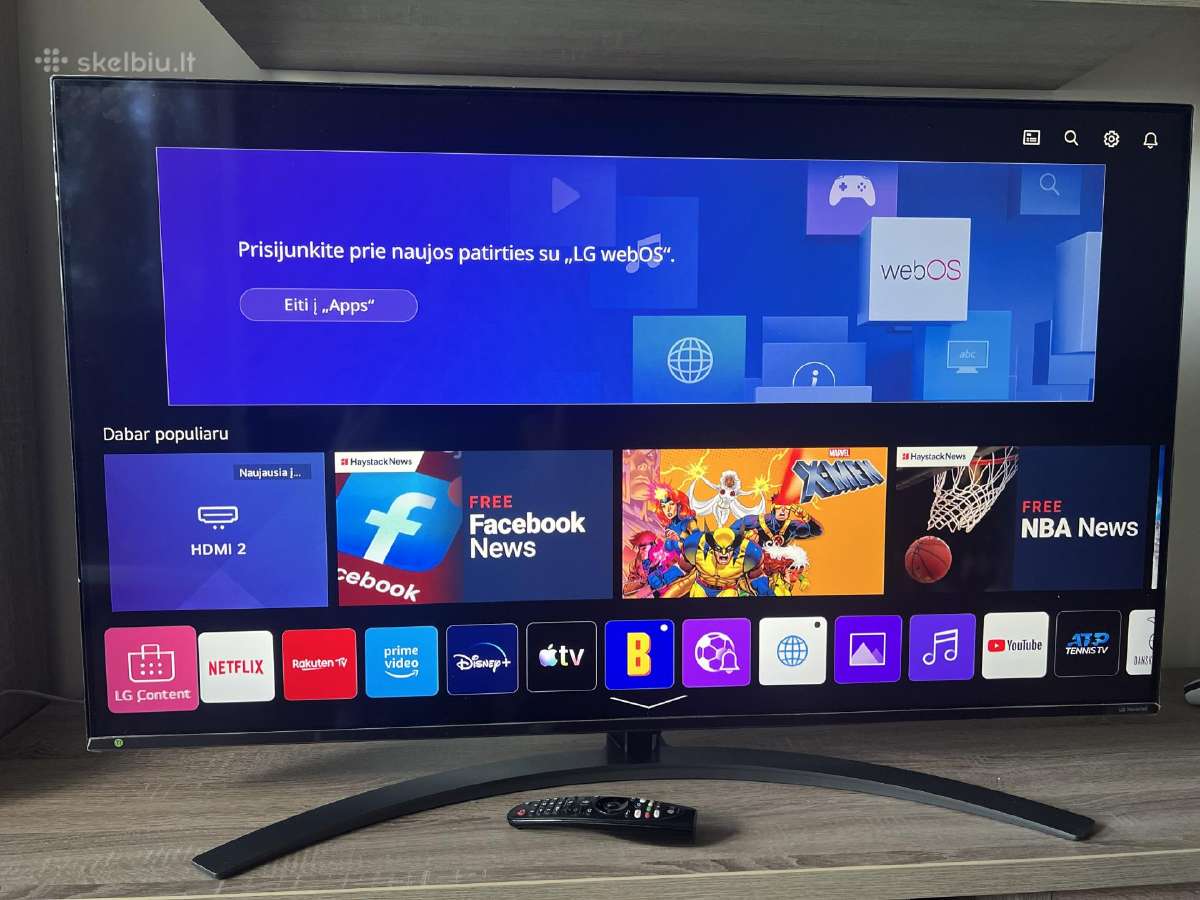 LG Nanocell TV.