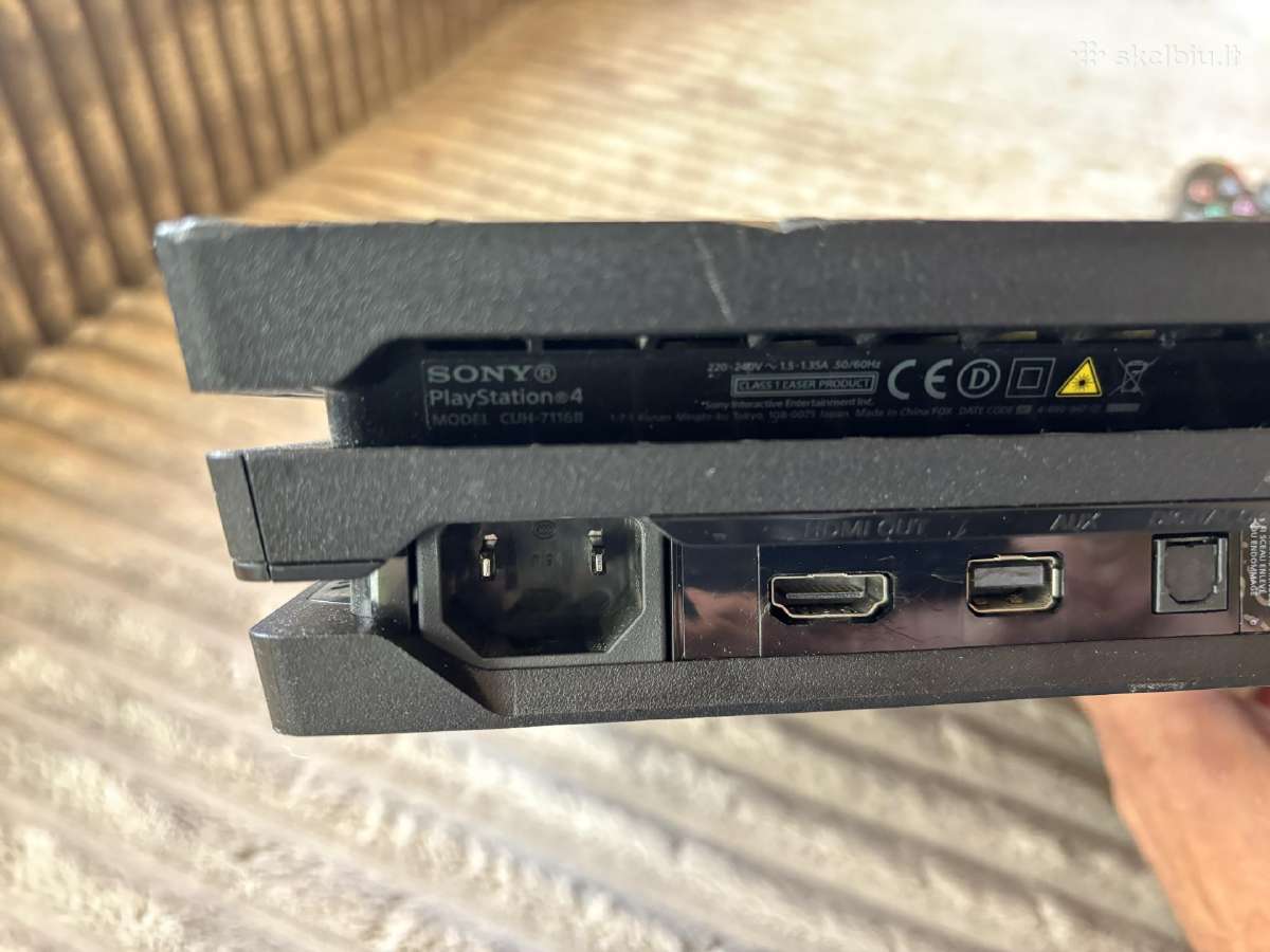 Playstation 4 Pro 1tb Atrišta, Fw 8.03 - nuotraukos Nr. 4