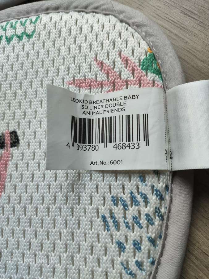 Breathable baby 3D liner kvėpuojantis įdėklas - nuotraukos Nr. 2