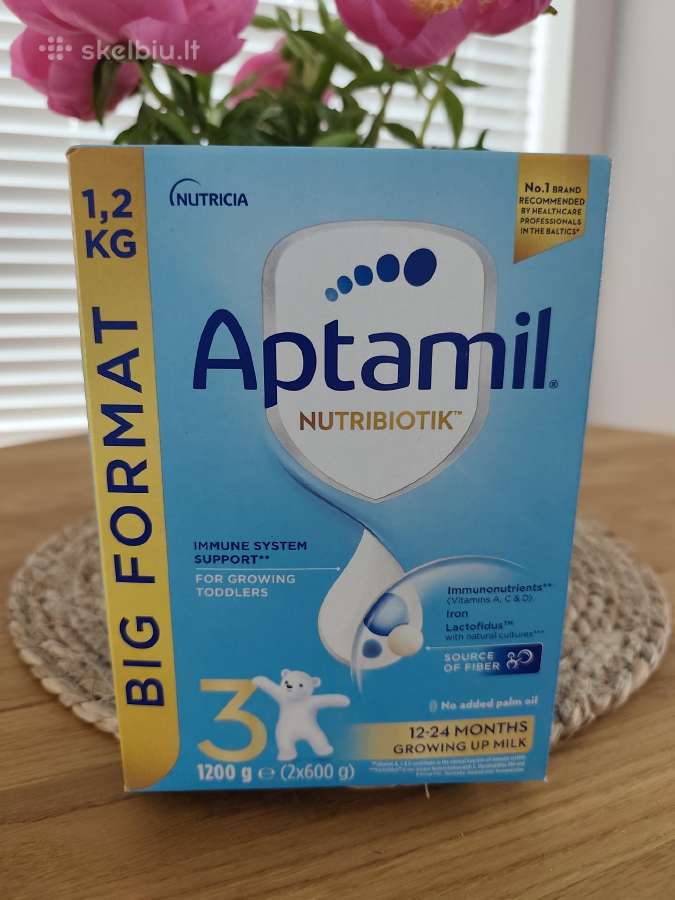 Aptamil nutribiotik (3 nr) pieno mišinukas.