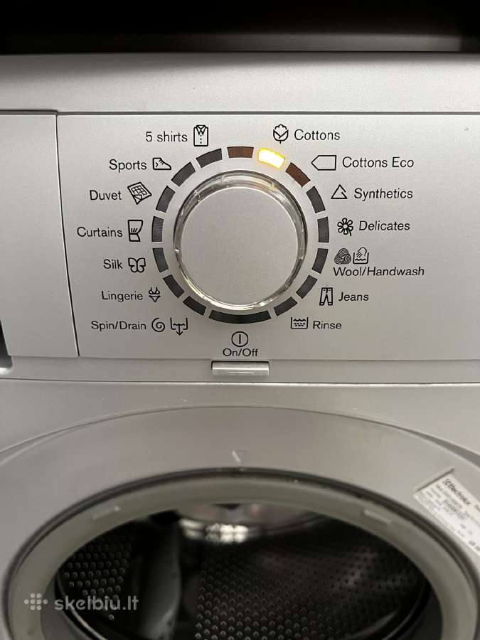 Skalbimo mašina electrolux - nuotraukos Nr. 3