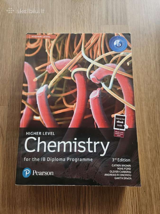 Ib Chemistry Higher Level book 3rd edition Pearson