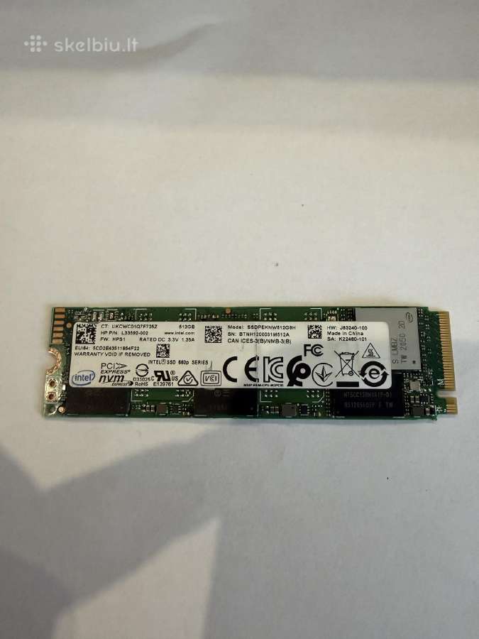 Intes 512gb SSD