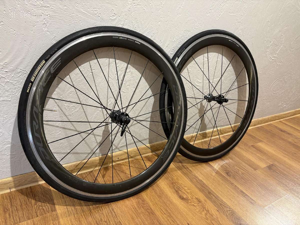 Dura Ace carboniniai ratai rim brake - nuotraukos Nr. 3