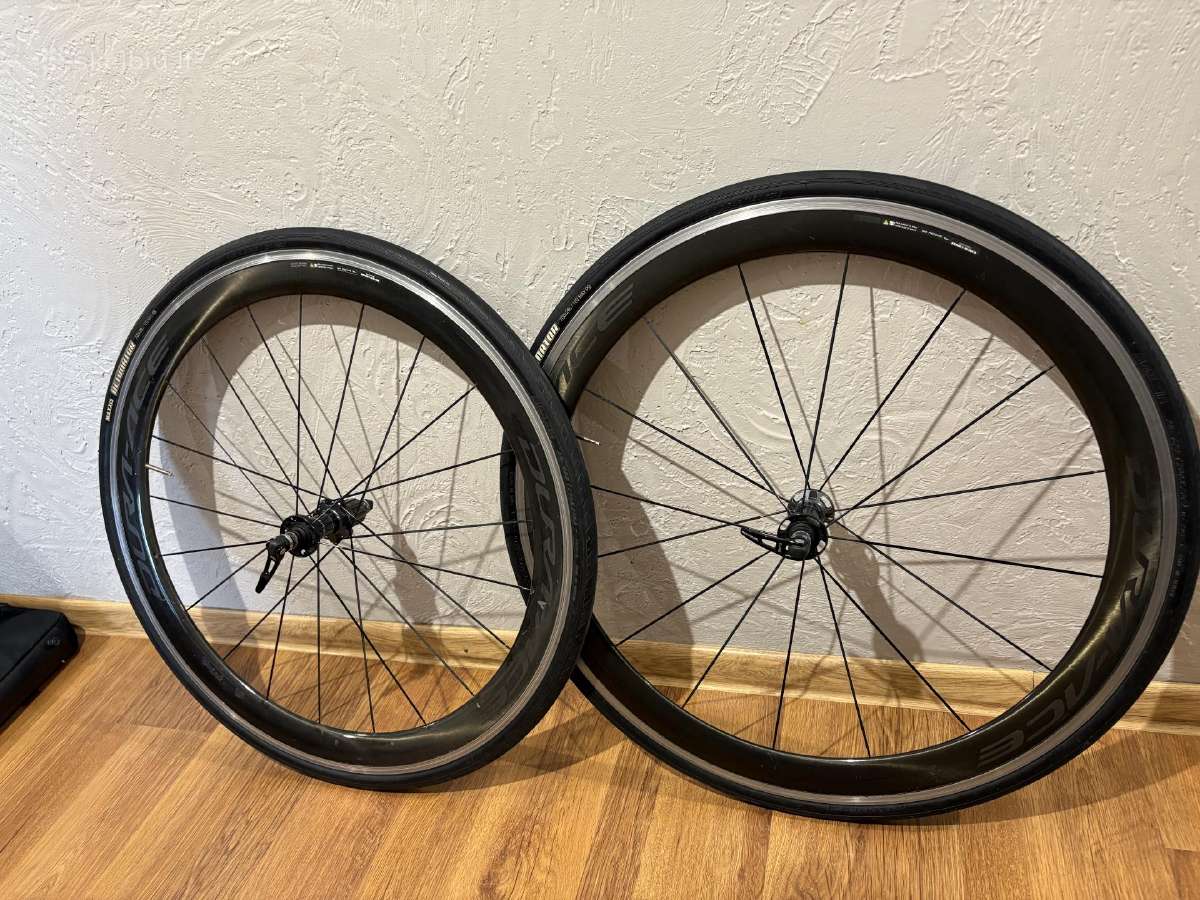 Dura Ace carboniniai ratai rim brake - nuotraukos Nr. 2