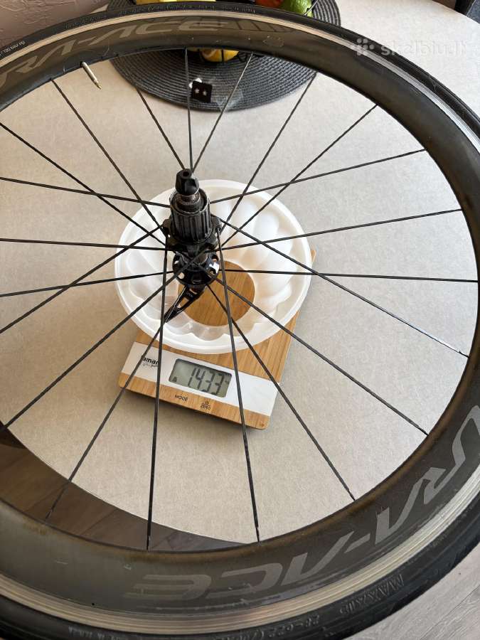 Dura Ace carboniniai ratai rim brake - nuotraukos Nr. 13