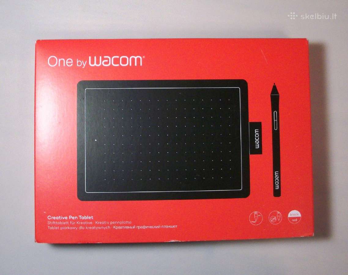 Nauja grafinė planšetė „One by Wacom “ (ctl-472-n)