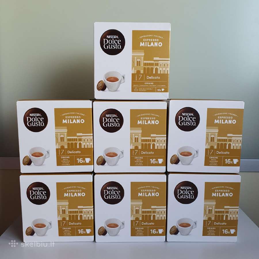 Kavos kapsulės Dolce Gusto kavos aparatui