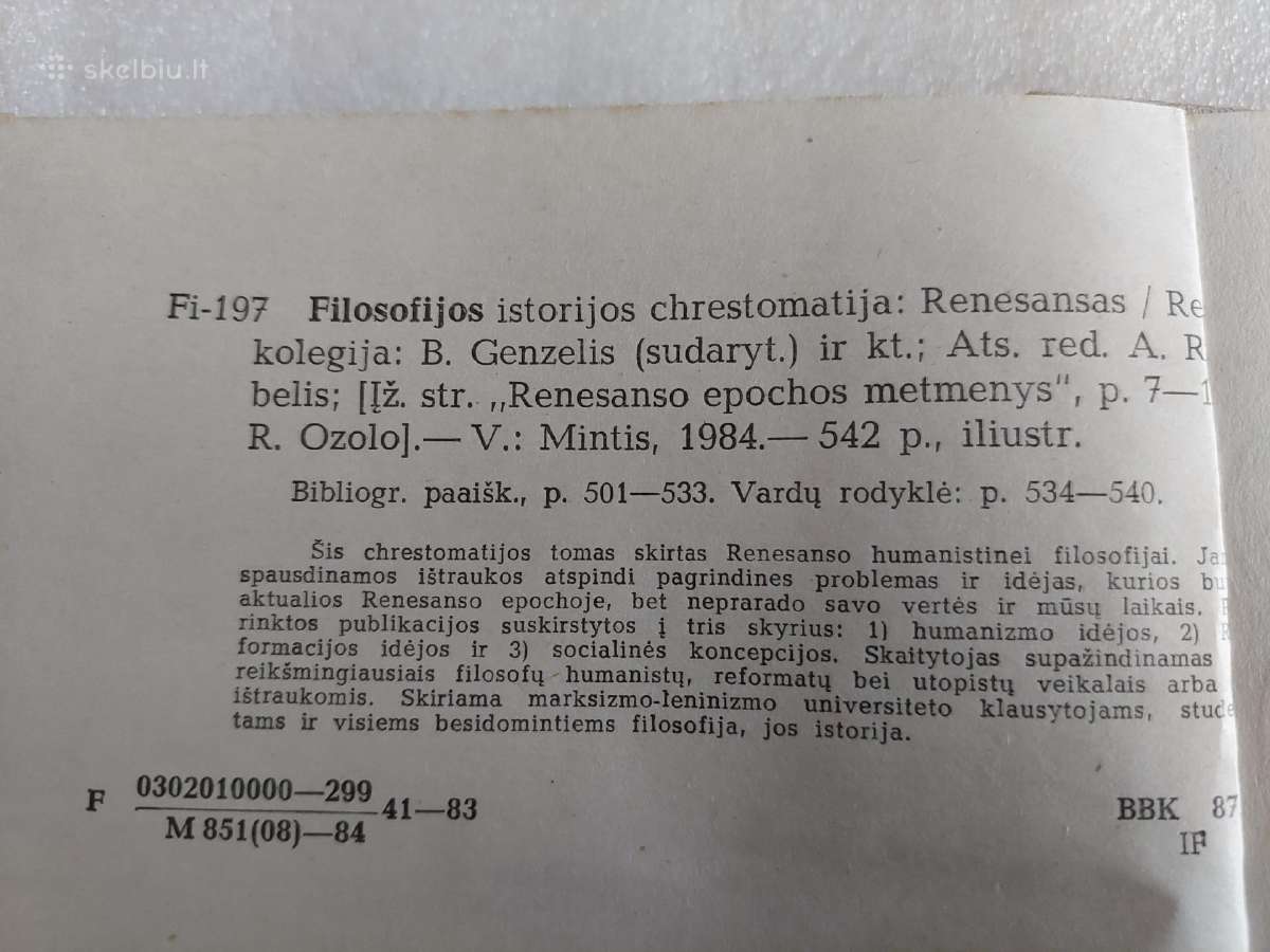 Filosofijos istorijos chrestomatija. Renesansas - nuotraukos Nr. 5