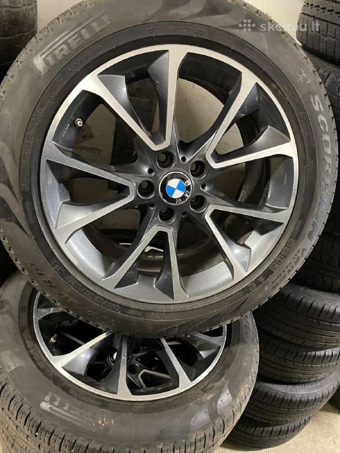 Bmw R19 lieti ratai su geromis Pirelli padangomis