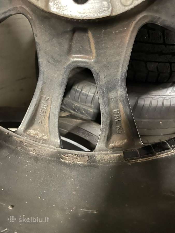 Bmw R19 lieti ratai su geromis Pirelli padangomis - nuotraukos Nr. 10