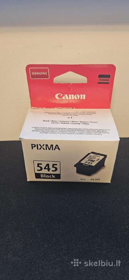 Canon Pg 545 juoda spalva