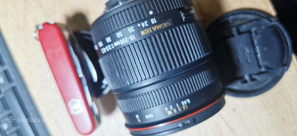 Sigma Dc 18-200 3,5-6,3 nikon