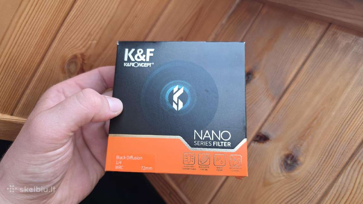 K&f Concept Nano Series Black Diffusion 1/4 72mm