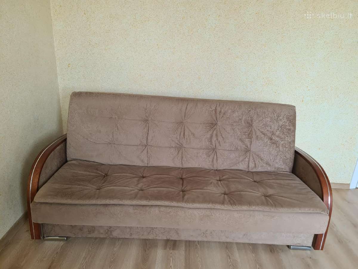 Sofa-lova miegui minkšta draugiška gyvūnams