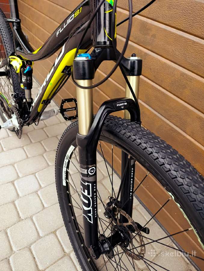 Norco Fluid 29 S ir Cube Ams 29 S fullsuspension - nuotraukos Nr. 4