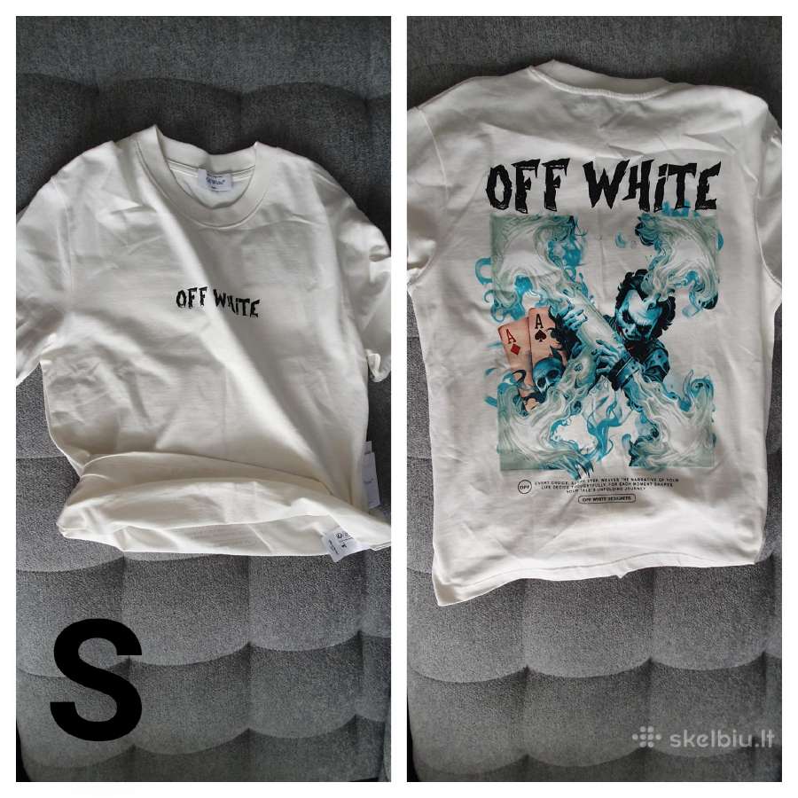 Vyriški Off white marškinėliai - nuotraukos Nr. 2