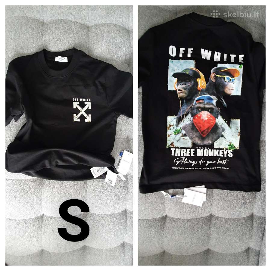 Vyriški Off white marškinėliai - nuotraukos Nr. 5