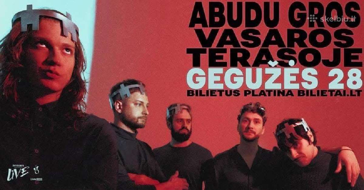 Parduodu bilietą į Abudu koncertą 05-28