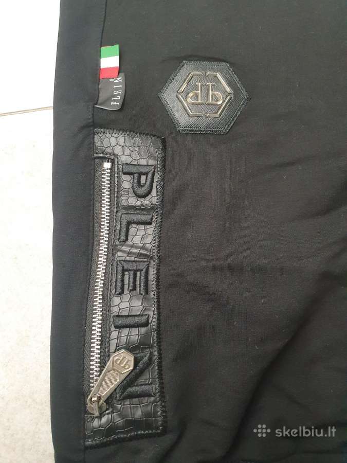 Juodas vyriškas philipp plein treningas - nuotraukos Nr. 3