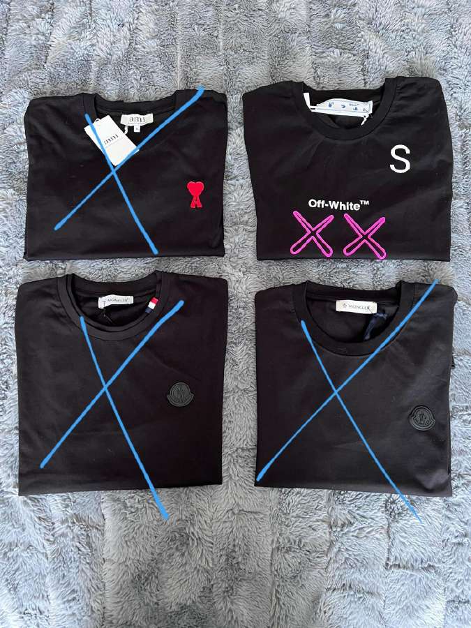 Vyriški marškinėliai ck, moncler, off white,hugo - nuotraukos Nr. 10