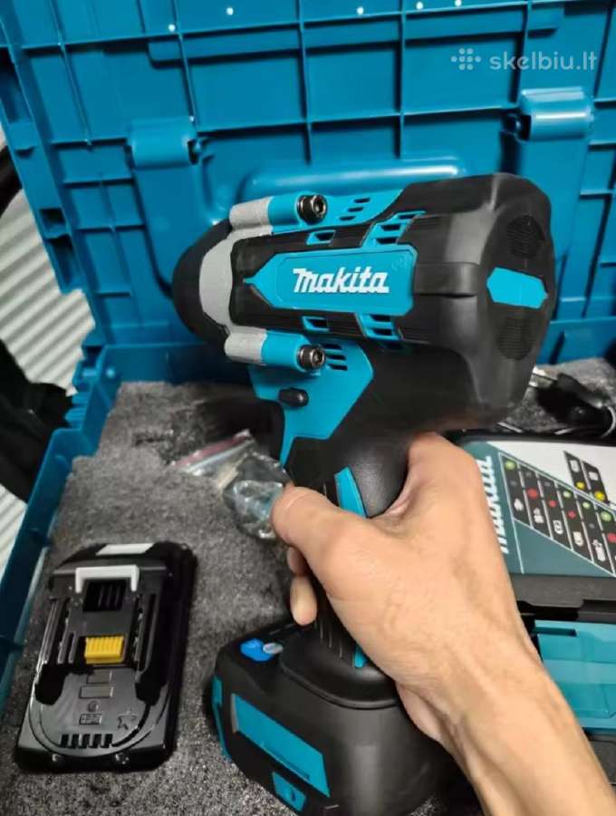 Smūginis veržliasukis Makita Dtw700 - nuotraukos Nr. 3