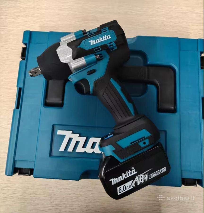 Smūginis veržliasukis Makita Dtw700 - nuotraukos Nr. 4