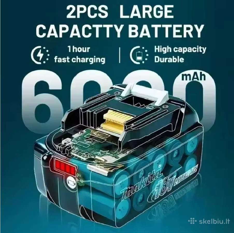 Smūginis veržliasukis Makita Dtw700 - nuotraukos Nr. 13