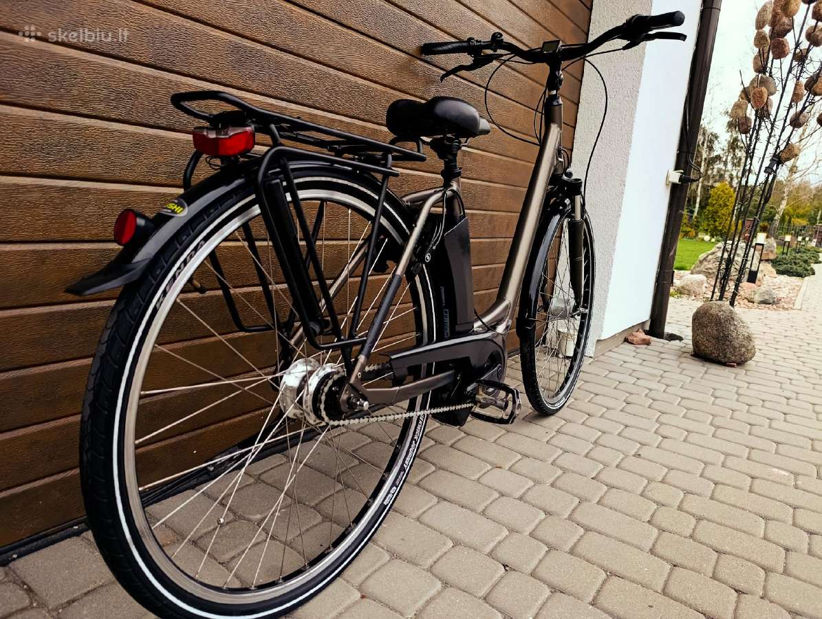 Raleigh 28 S dydis 520w baterija tvarkingas - nuotraukos Nr. 3