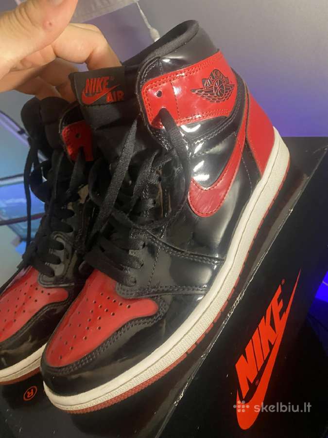 Jordan 1s highs patent bred batai