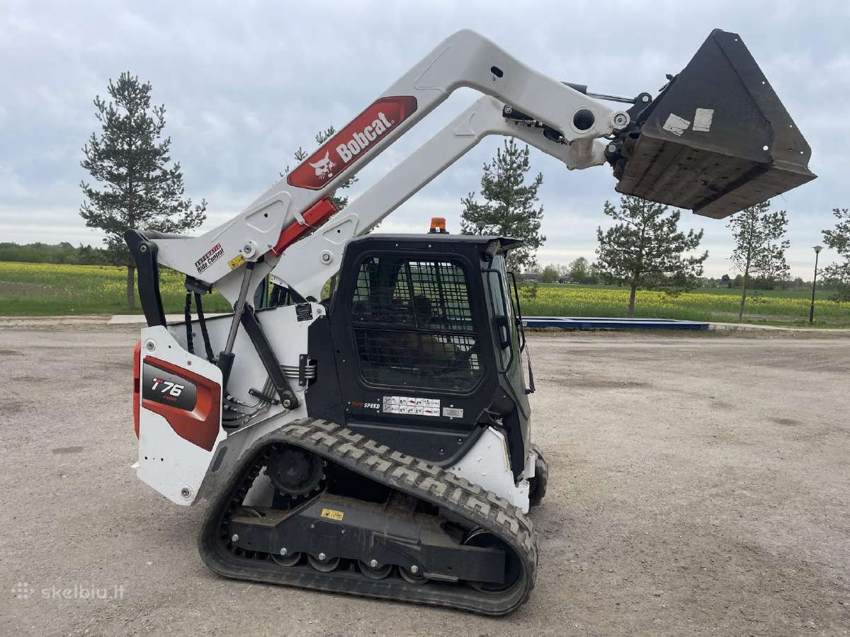Bobcat 5t krautuvo nuoma su operatorium