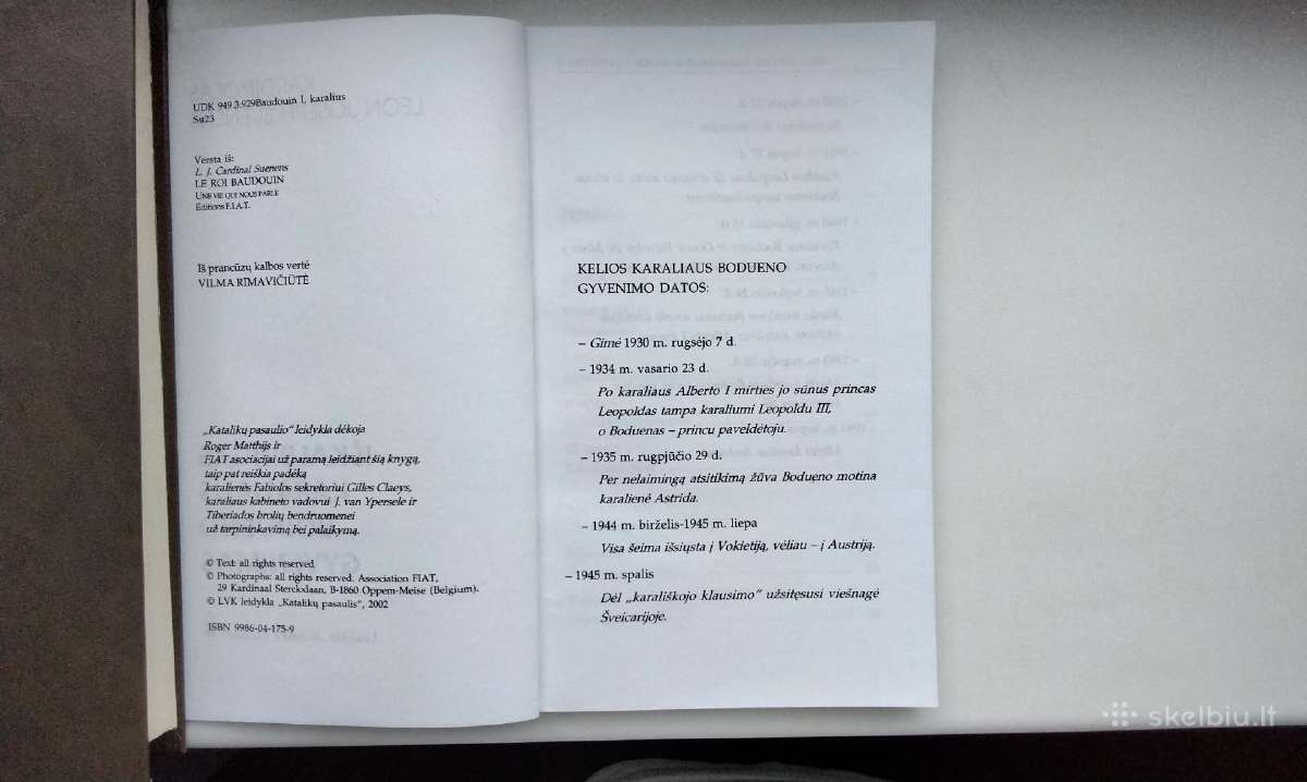 Iškalbingas karaliaus Bodueno gyvenimas - nuotraukos Nr. 3