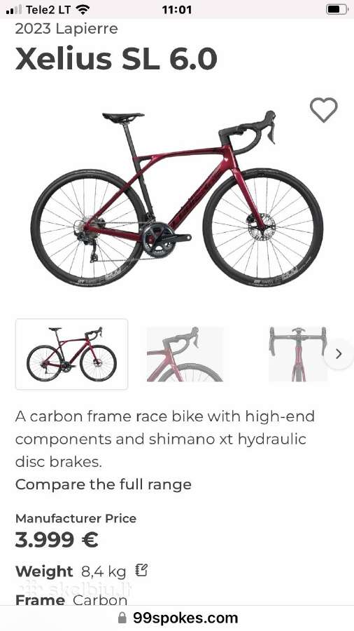 Lapierre Xelius SL 6.0 - nuotraukos Nr. 12