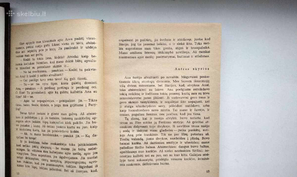 F. Sagan. Sveikas, liūdesy. 1979 m. leid. - nuotraukos Nr. 4