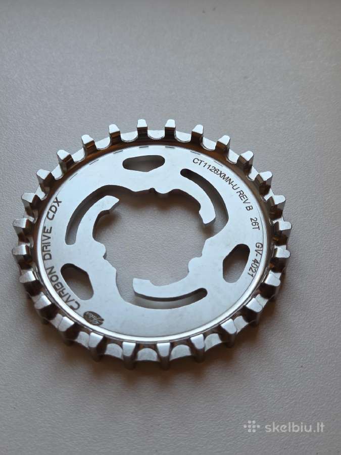Gates Carbon Drive Cdx priekinė/galinė žvaigždutės - nuotraukos Nr. 24