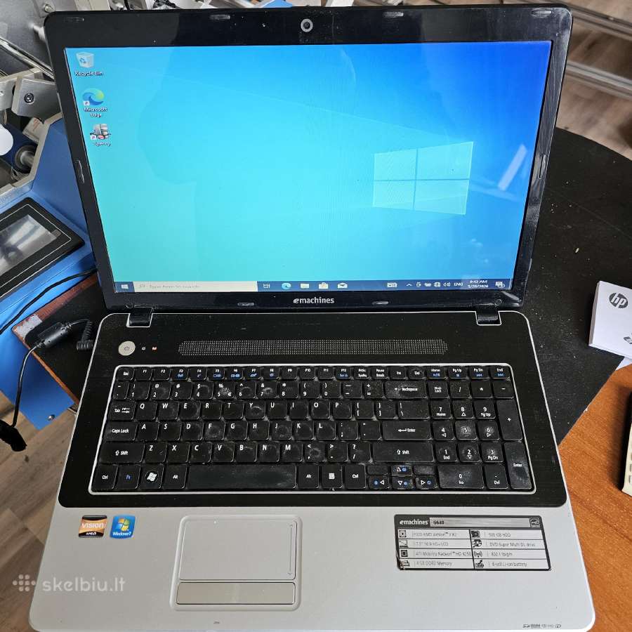 Acer 17,3" 500gb Nešiojamas kompiuteris