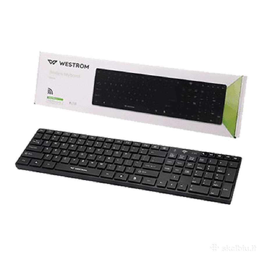 Westrom belaide nauja klaviatura Wireless su dėže.